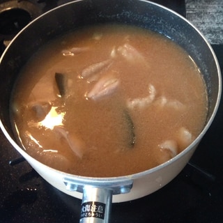 濃厚みそ鍋☆スープ 味噌味